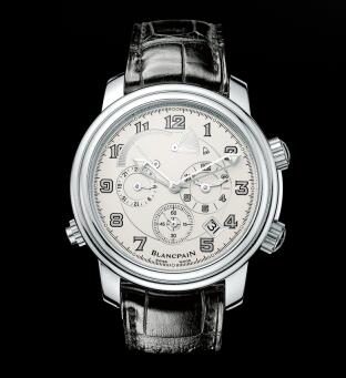 Replica Blancpain Leman REVEIL GMT Watch 2041-1542M-53B
